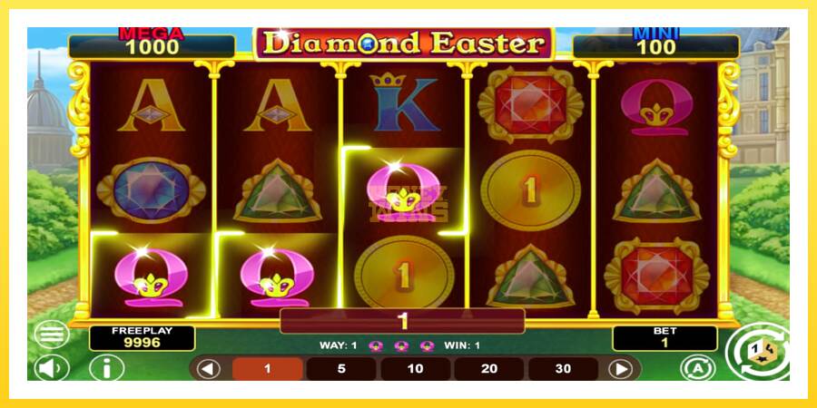 Slika 3 igralni avtomat Diamond Easter