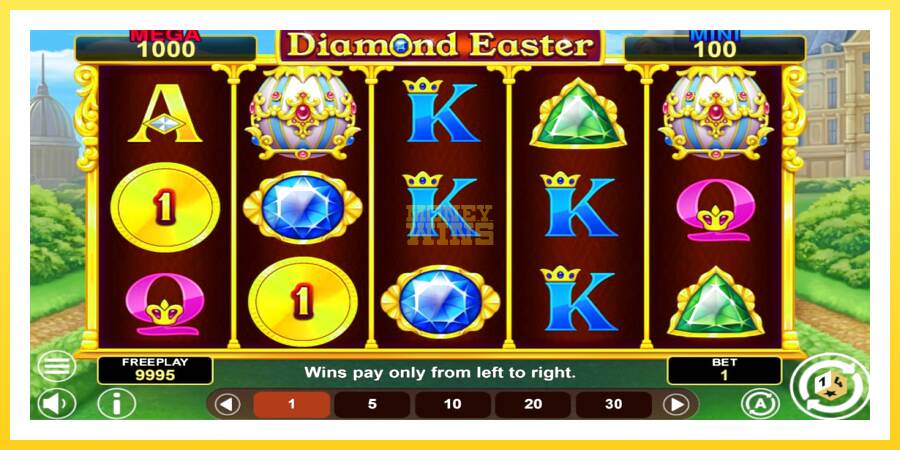 Slika 4 igralni avtomat Diamond Easter