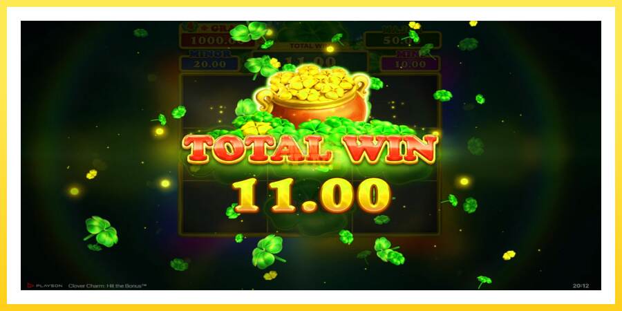 Slika 3 igralni avtomat Clover Charm: Hit the Bonus