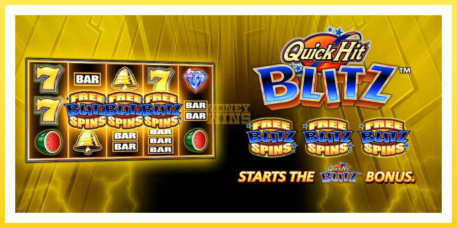 Slika 1 igralni avtomat Quick Hit Blitz Gold