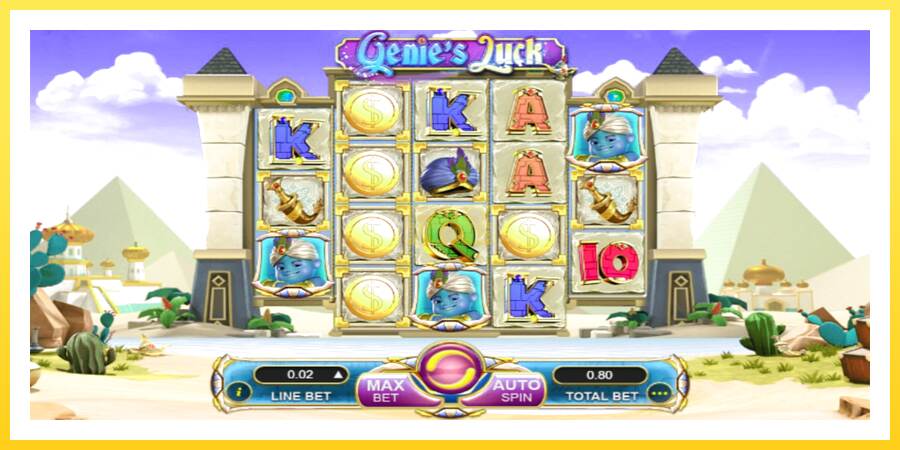 Slika 2 igralni avtomat Genie’s Luck