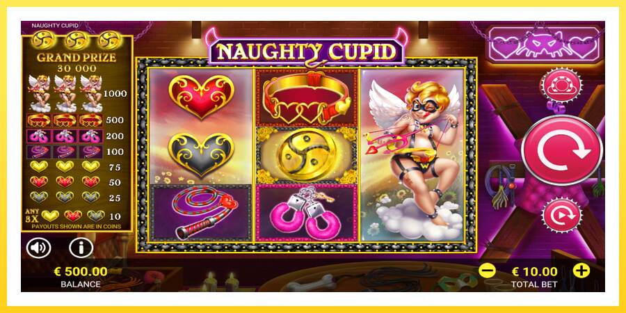 Slika 2 igralni avtomat Naughty Cupid