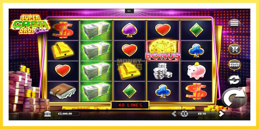 Slika 2 igralni avtomat Super Cash Drop Deluxe