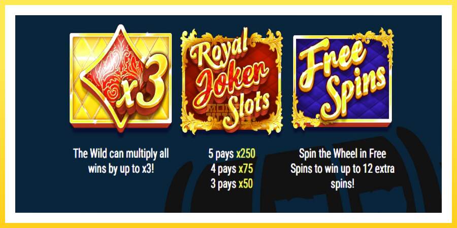 Slika 5 igralni avtomat Royal Joker Slots