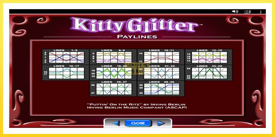 Slika 7 igralni avtomat Kitty Glitter