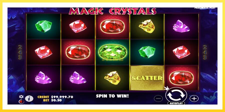 Slika 2 igralni avtomat Magic Crystals