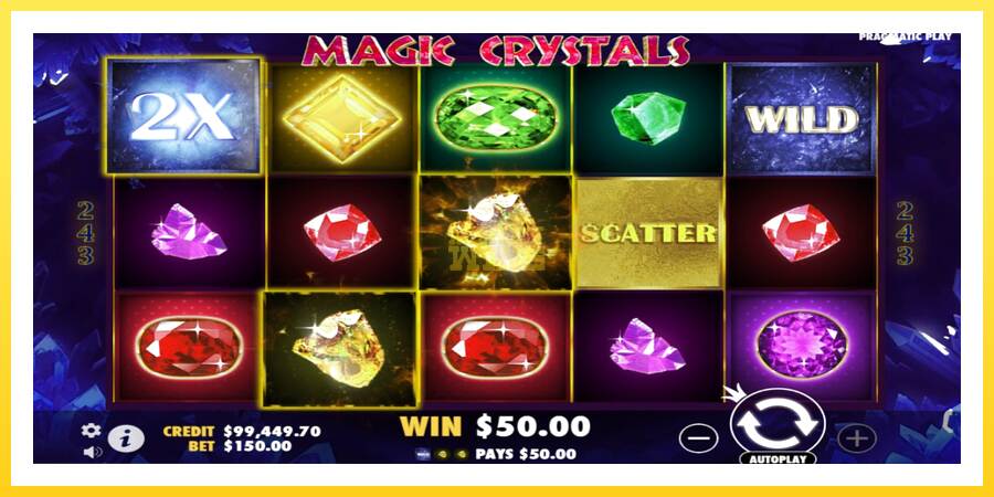 Slika 3 igralni avtomat Magic Crystals