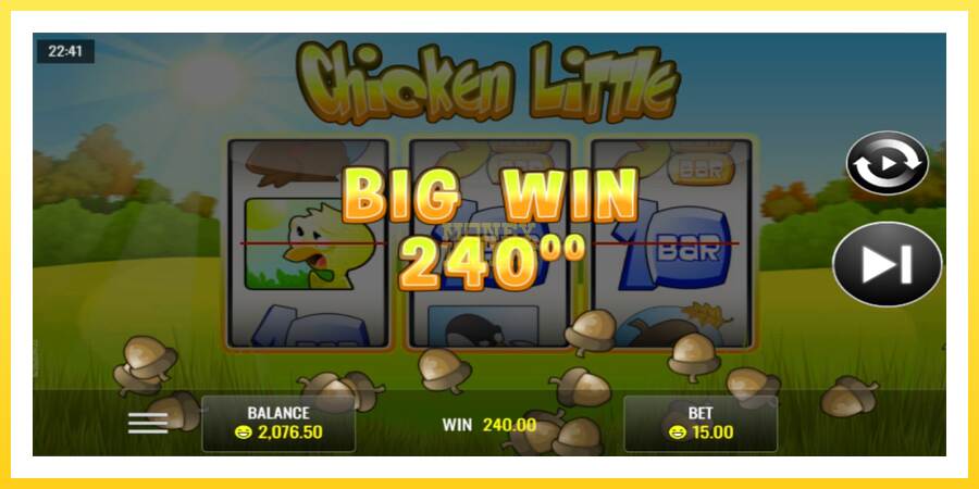 Slika 2 igralni avtomat Chicken Little