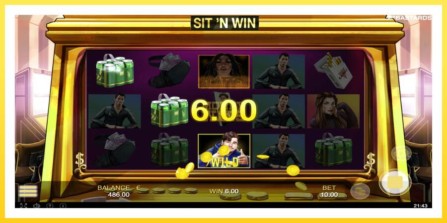 Slika 3 igralni avtomat Sit N Win