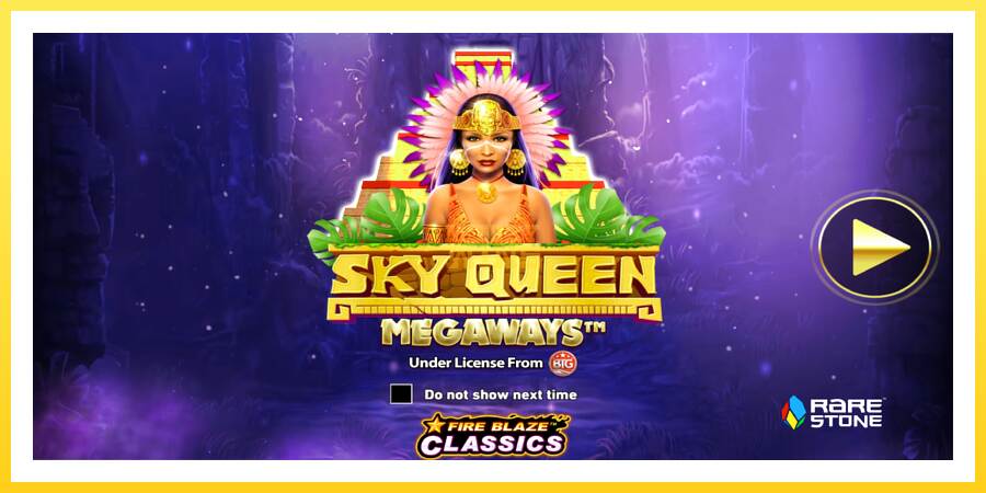 Slika 1 igralni avtomat Sky Queen Megaways