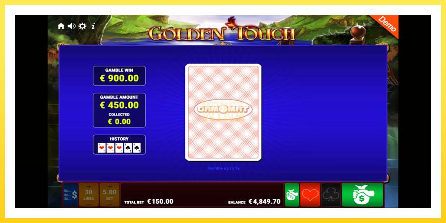 Slika 4 igralni avtomat Golden Touch