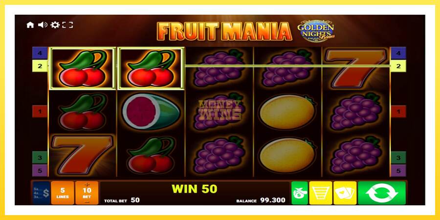 Slika 2 igralni avtomat Fruit Mania Golden Nights