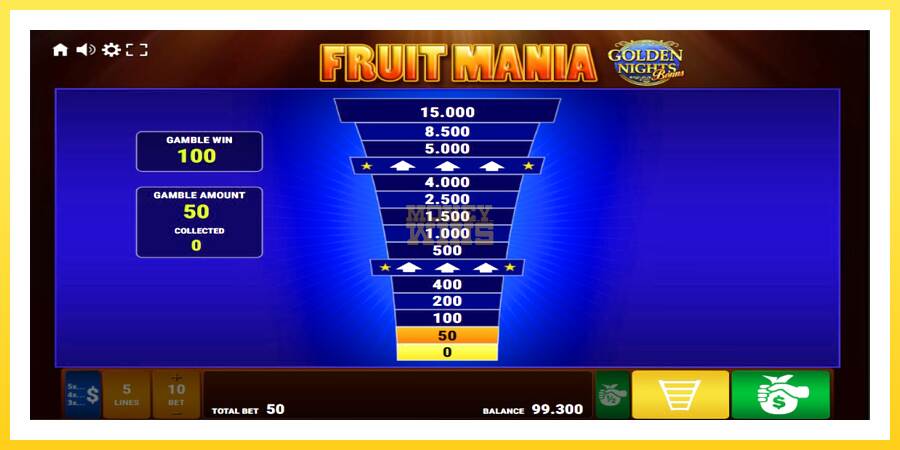 Slika 3 igralni avtomat Fruit Mania Golden Nights