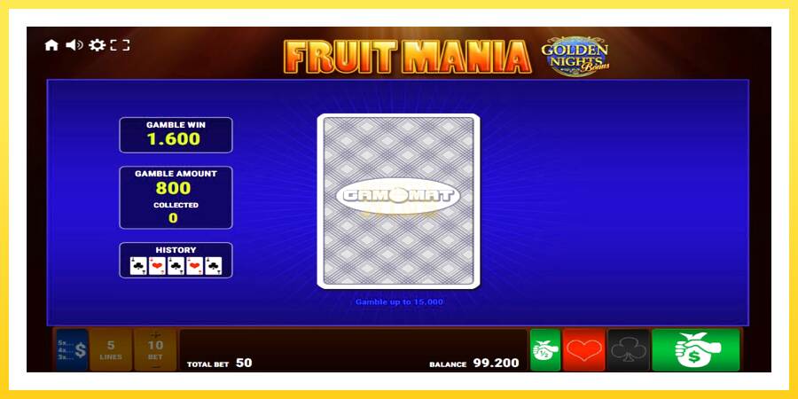 Slika 4 igralni avtomat Fruit Mania Golden Nights