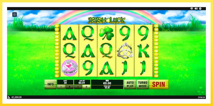 Slika 1 igralni avtomat Irish Luck