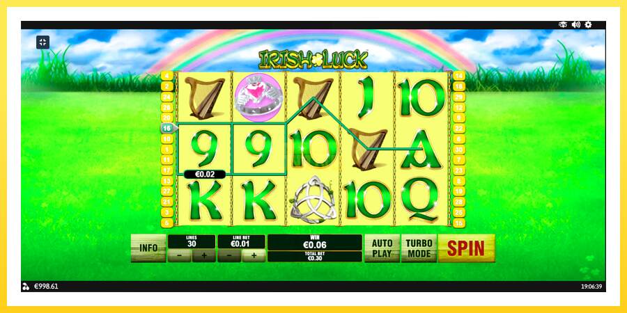 Slika 3 igralni avtomat Irish Luck