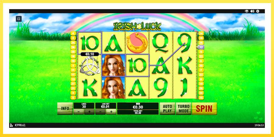 Slika 4 igralni avtomat Irish Luck