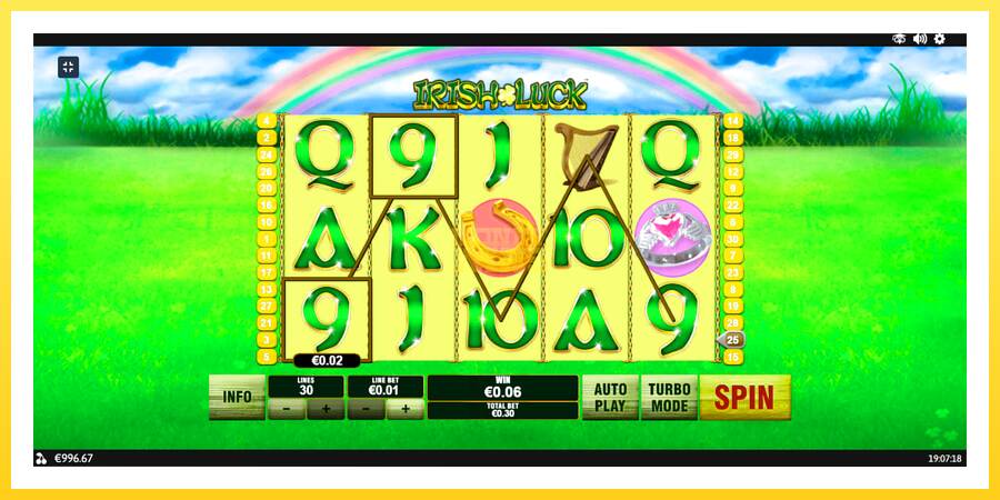 Slika 5 igralni avtomat Irish Luck