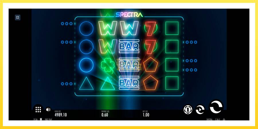 Slika 5 igralni avtomat Spectra