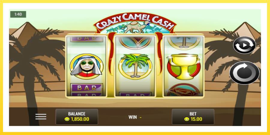 Slika 2 igralni avtomat Crazy Camel Cash