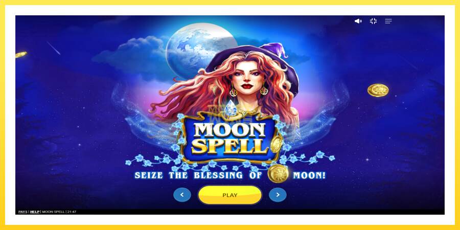 Slika 1 igralni avtomat Moon Spell