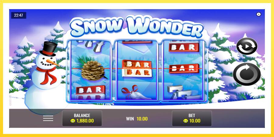 Slika 4 igralni avtomat Snow Wonder