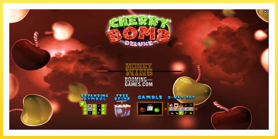 Slika 1 igralni avtomat Cherry Bomb Deluxe