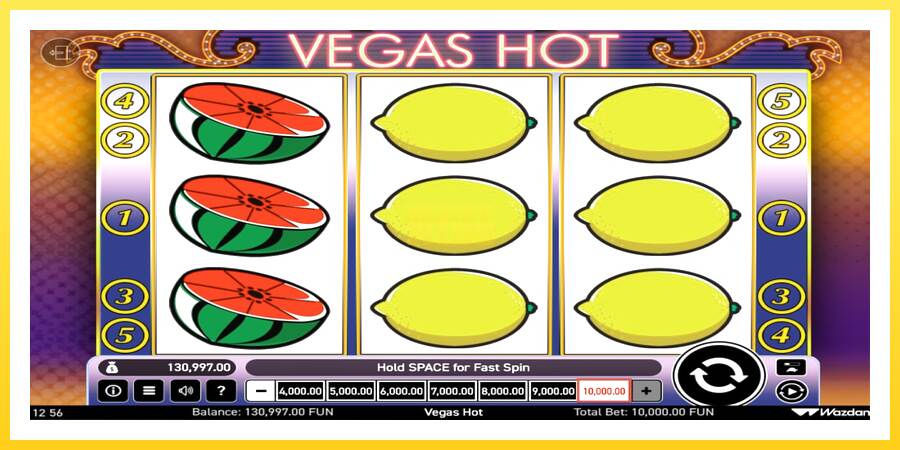 Slika 4 igralni avtomat Vegas Hot