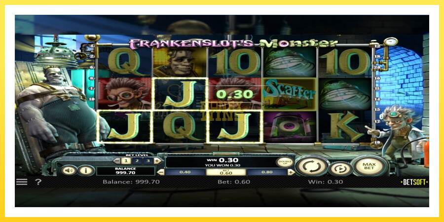 Slika 2 igralni avtomat Frankenslots Monster