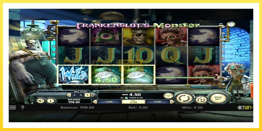 Slika 3 igralni avtomat Frankenslots Monster