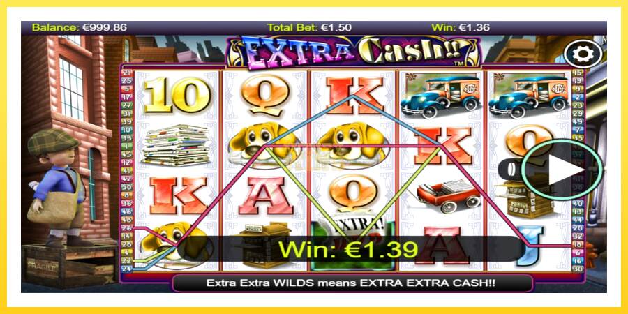 Slika 2 igralni avtomat Extra Cash