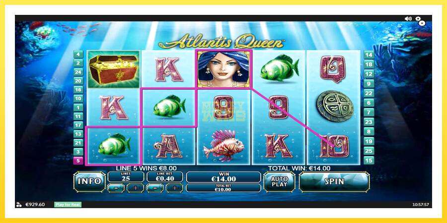 Slika 4 igralni avtomat Atlantis Queen