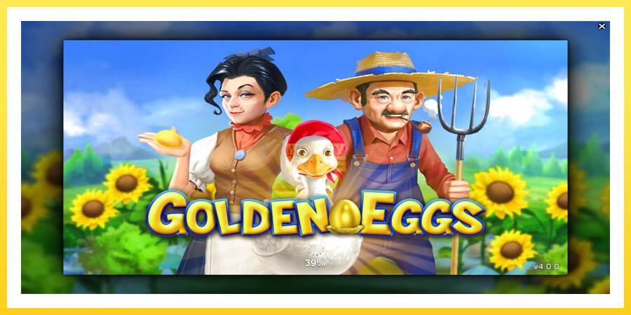 Slika 1 igralni avtomat Golden Eggs