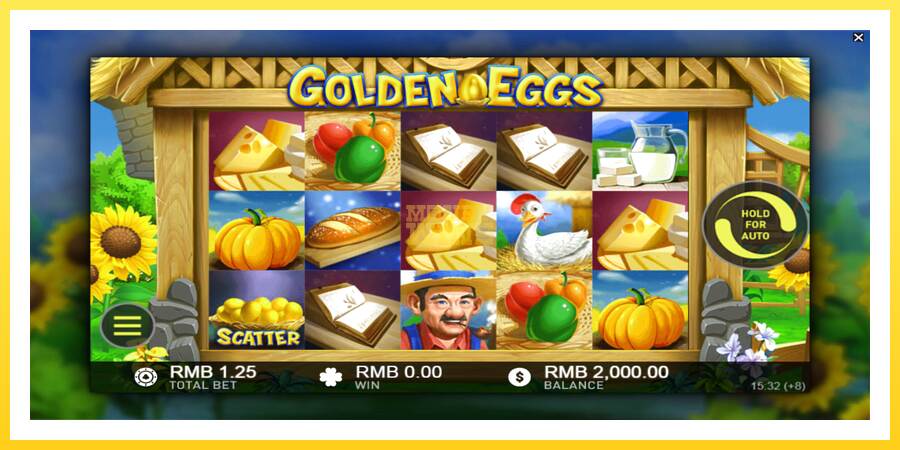 Slika 2 igralni avtomat Golden Eggs