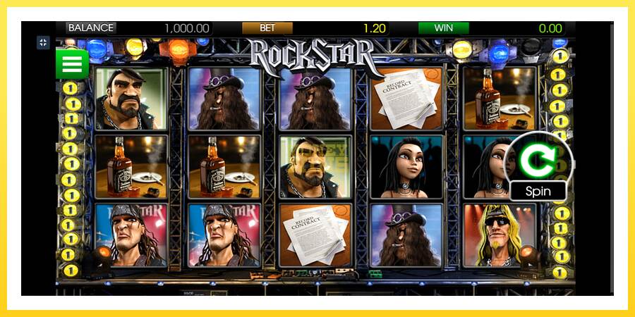 Slika 1 igralni avtomat Rockstar