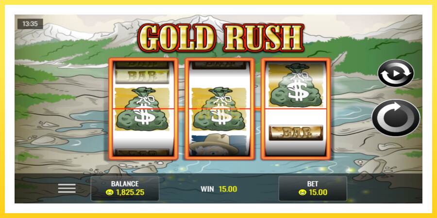 Slika 2 igralni avtomat Gold Rush