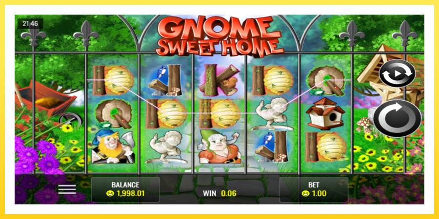 Slika 2 igralni avtomat Gnome Sweet Home