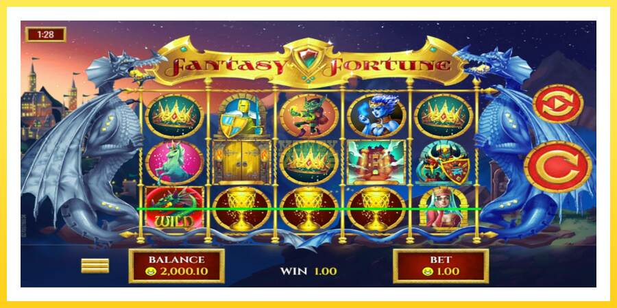 Slika 1 igralni avtomat Fantasy Fortune