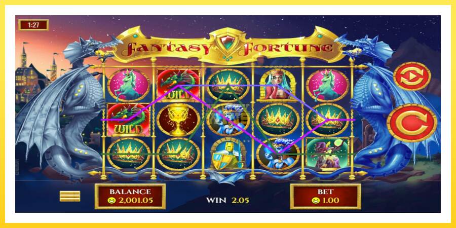 Slika 2 igralni avtomat Fantasy Fortune