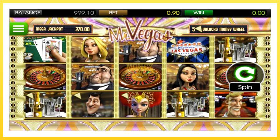 Slika 1 igralni avtomat Mr. Vegas