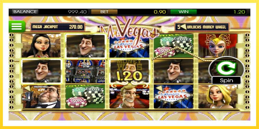 Slika 2 igralni avtomat Mr. Vegas