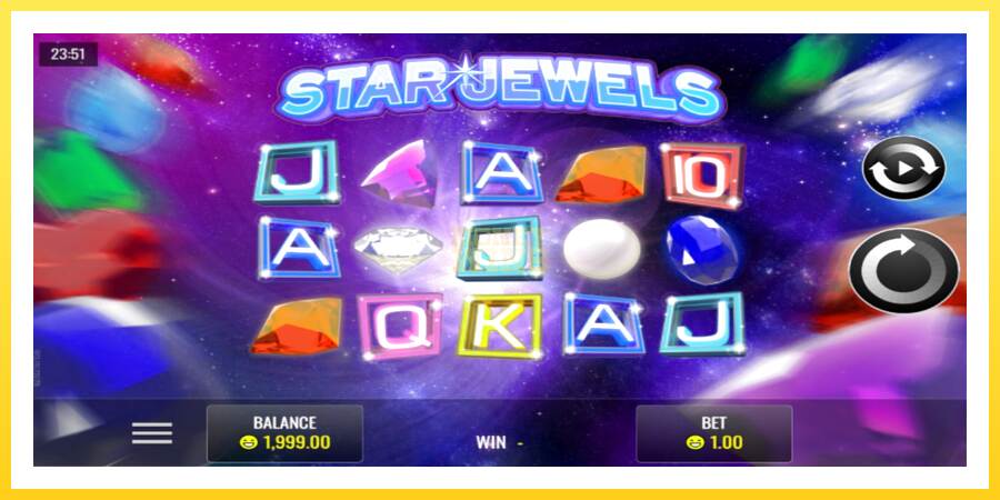 Slika 1 igralni avtomat Star Jewels