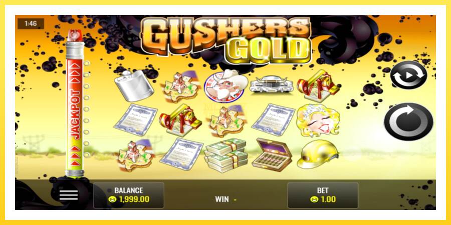 Slika 1 igralni avtomat Gushers Gold