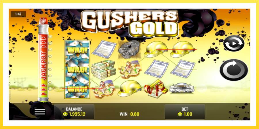 Slika 2 igralni avtomat Gushers Gold