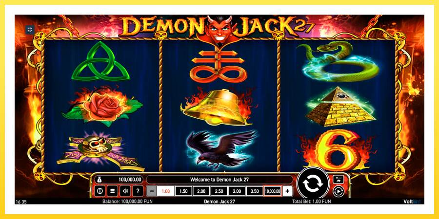 Slika 1 igralni avtomat Demon Jack 27