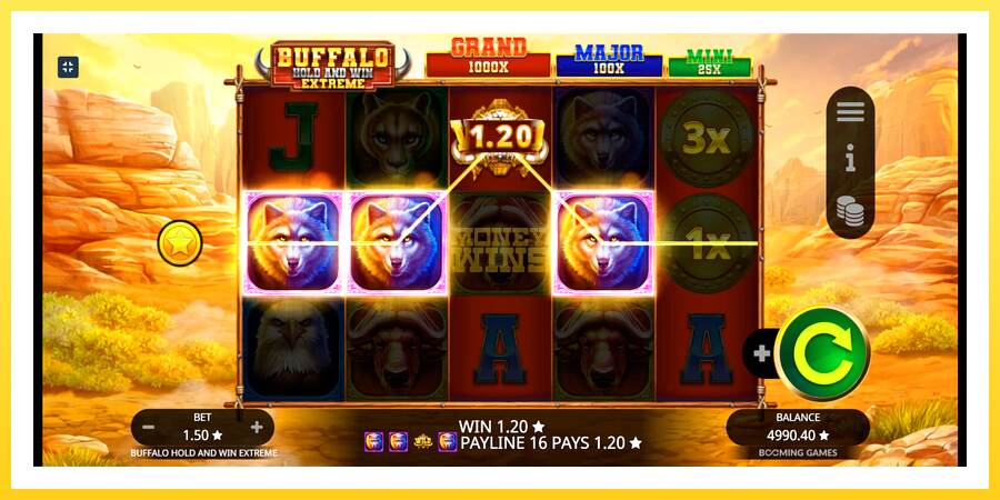 Slika 5 igralni avtomat Buffalo Hold and Win Extreme