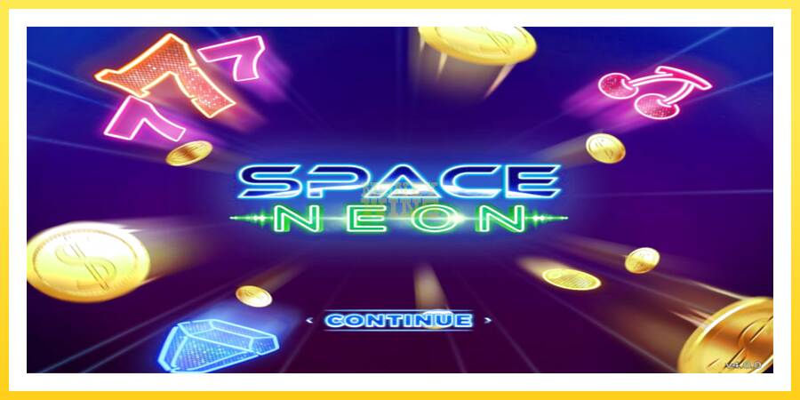 Slika 1 igralni avtomat Space Neon