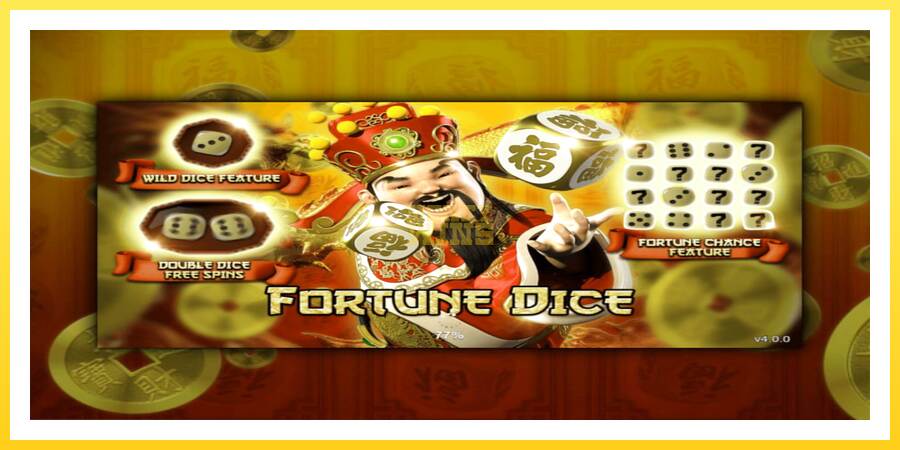 Slika 1 igralni avtomat Fortune Dice