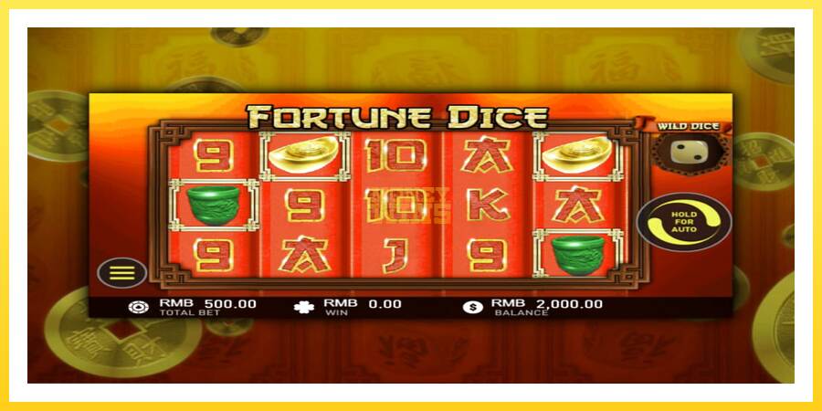 Slika 2 igralni avtomat Fortune Dice