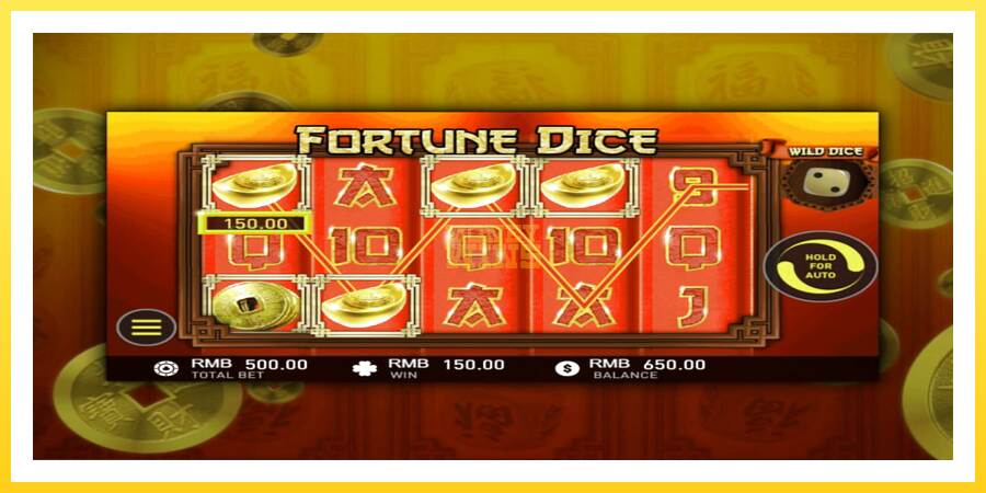 Slika 3 igralni avtomat Fortune Dice